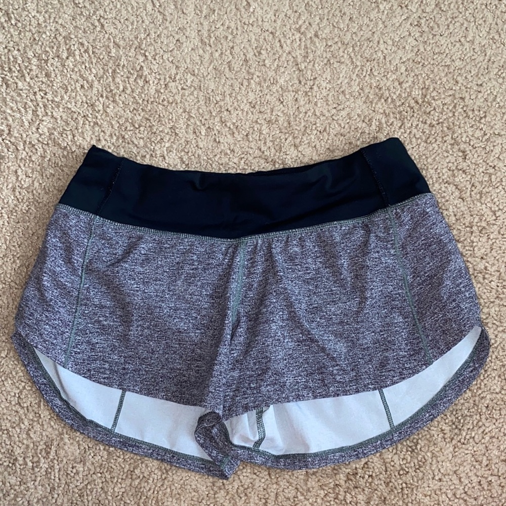 Lululemon speed up shorts size 2